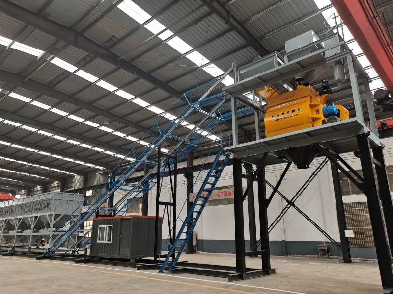 免基础HZS120型混凝土搅拌站